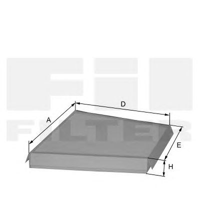 FIL FILTER hc7102 -  Фильтр воздуха в салоне